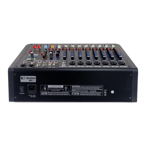 Imagem de Mesa de Som 8 Canais MP810 - K-AUDIO