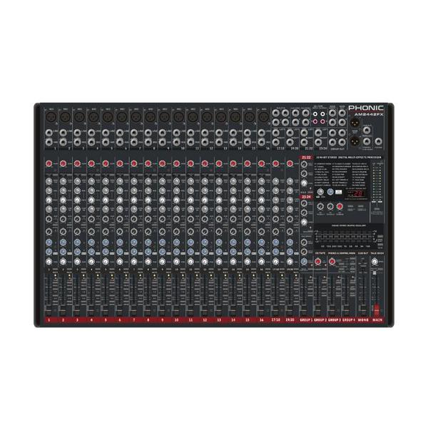 Imagem de Mesa de Som Analógica Phonic AM 2442 FX Mixer Phonic AM2442FX