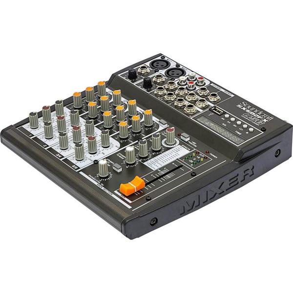 Imagem de Mesa de Som Analógica Soundcraft SX602FX-USB 6 Canais - Bivolt