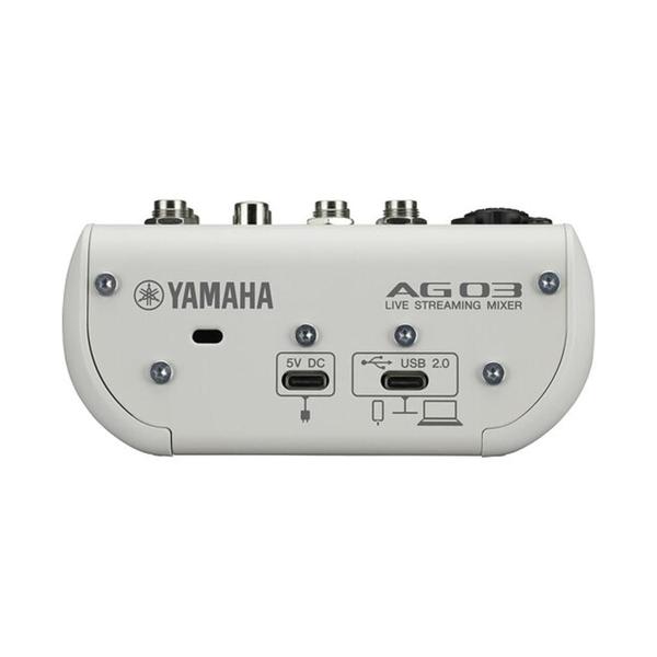 Imagem de Mesa de som analógica Yamaha AG03MK2W AG03 AG-03