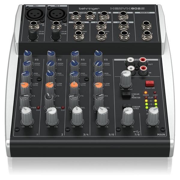 Imagem de Mesa de som behringer 802s xenyx 8 canais