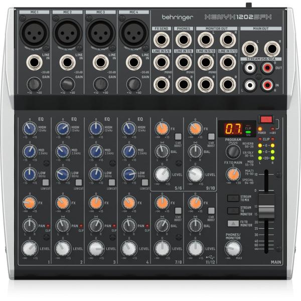 Imagem de Mesa de Som Behringer Xenix 1202SFX 10 Canais Streaming USB