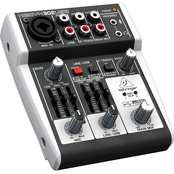 Imagem de Mesa de Som Behringer XENYX302 USB 4 Canais