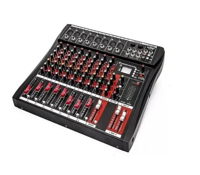 Imagem de Mesa De Som Bluetooth Usb Mixer Mp3 Digital 8 Canais Le711 - LELONG