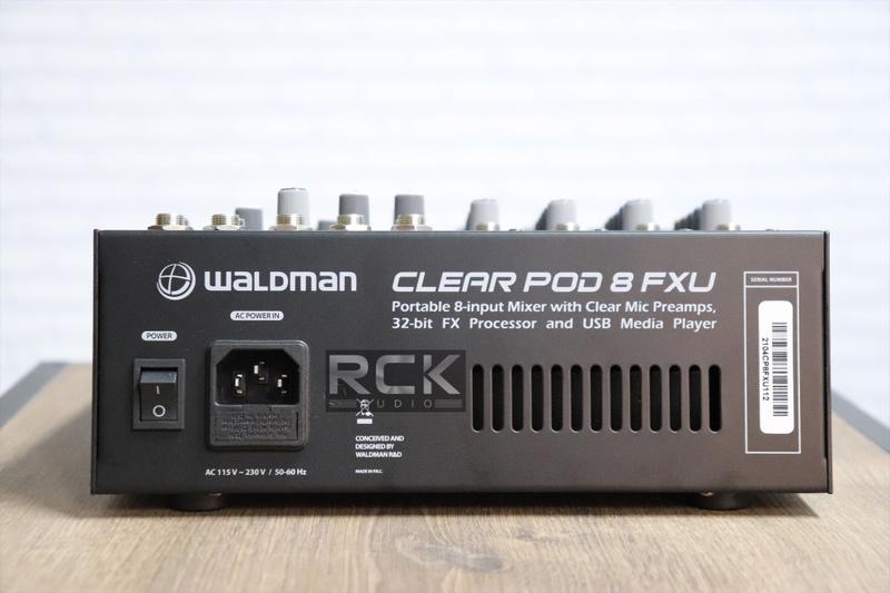 Imagem de Mesa de Som Clear Pod Waldman de 8 Canais CP-8FXU