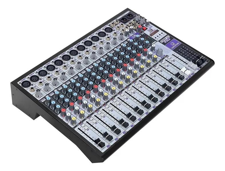 Imagem de Mesa de som console mixer waldman 16 canais cpp16fxu 16 fx