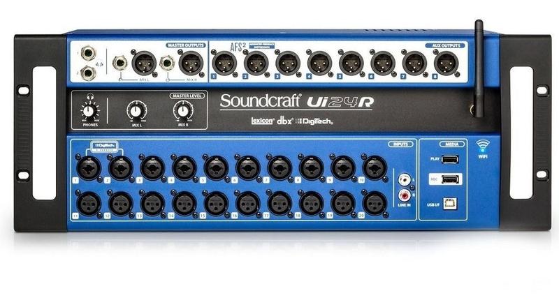 Imagem de Mesa De Som Digital Soundcraft Ui24r - 24 Canais