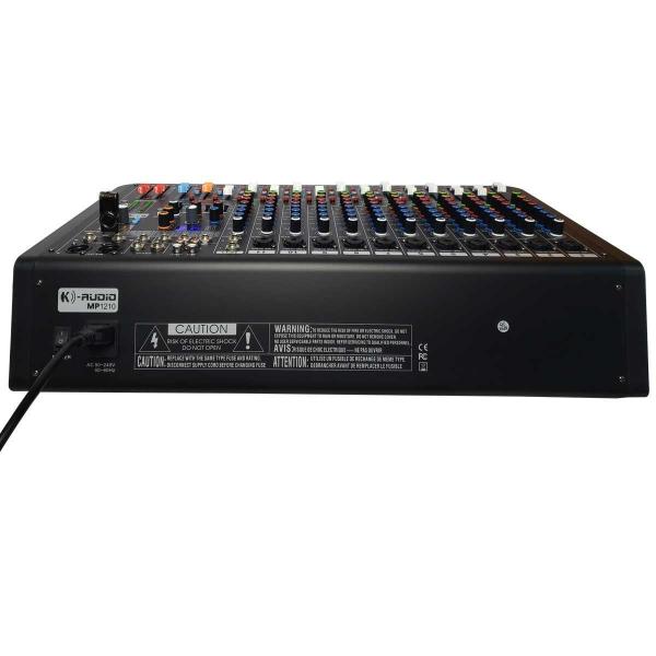 Imagem de Mesa De Som K-Audio Mp1210 12 Canais