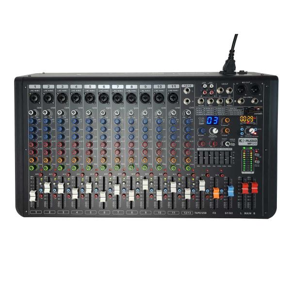 Imagem de Mesa de som k-audio mp1210 12 canais