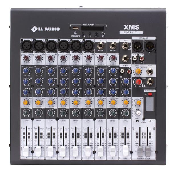 Imagem de Mesa de Som Linha Starmix XMS XMS1002R 10 CANAIS