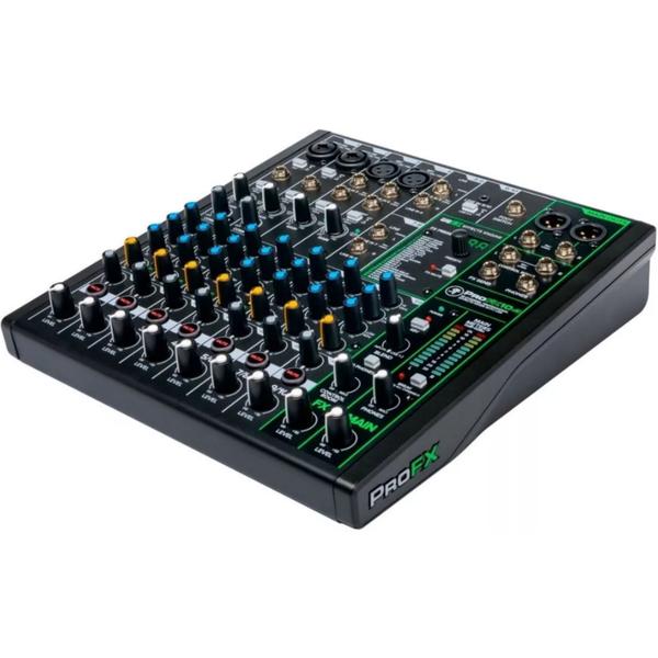 Imagem de Mesa de Som Mackie 10 Canais ProFX10v3 Com Efeitos e USB Mixer Profissional