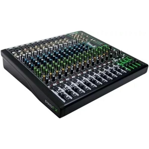 Imagem de Mesa de Som Mackie 16 Canais ProFX16v3 Com Efeitos e USB Mixer Profissional