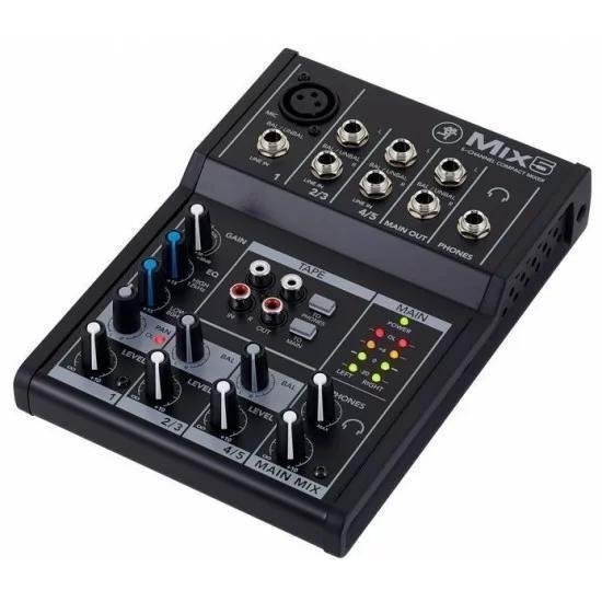 Imagem de Mesa De Som Mackie Mix5 Phantom Power 48V 5 Canais 4.8V