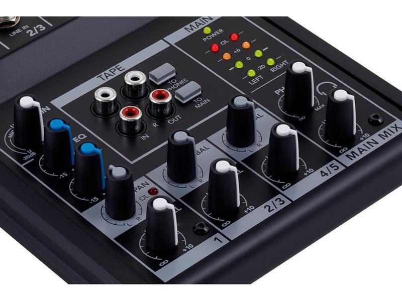 Imagem de Mesa De Som Mackie Mix5 Phantom Power 48V 5 Canais 4.8V