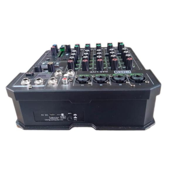 Imagem de Mesa De Som Mixer Boxx Ga6 Live 6 Canais Bluetooth Aux