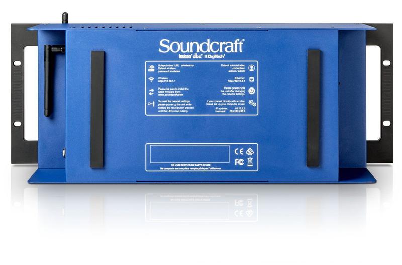 Imagem de Mesa de som Mixer digital Ui24R 24 canais Soundcraft Wi-fi