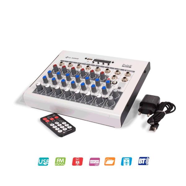 Imagem de Mesa de Som Mixer LL Audio Pulse 802 8 canais C/Media Player