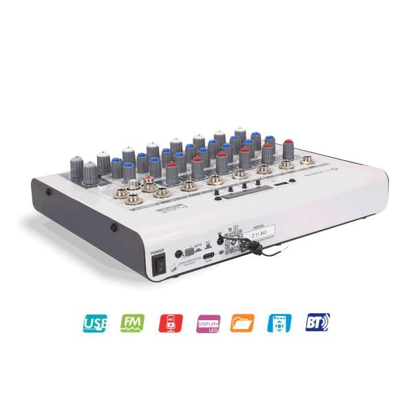 Imagem de Mesa De Som Mixer Ll Audio Pulse 802 8 Canais C/Media Player