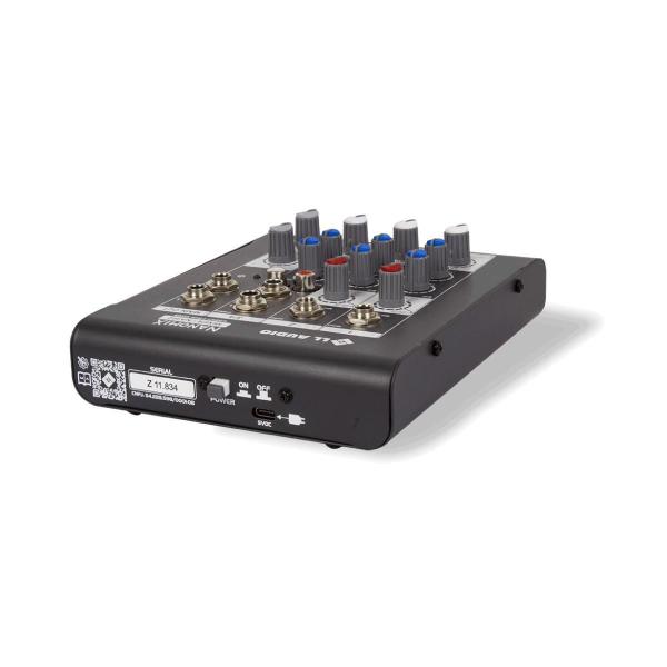 Imagem de Mesa De Som Mixer Nanomix Ll Audio Na402 4 Canais C/Pc Sound