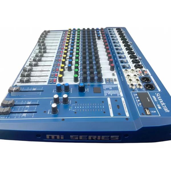 Imagem de Mesa de Som Soundcraft MI-16 Analógico com 16 Canais