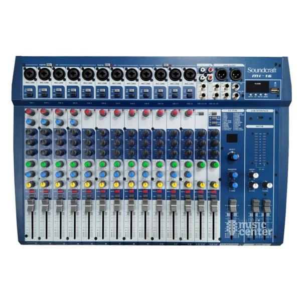 Imagem de Mesa de Som Soundcraft MI-16 MI Series Com USB / Interface - 16 Canais