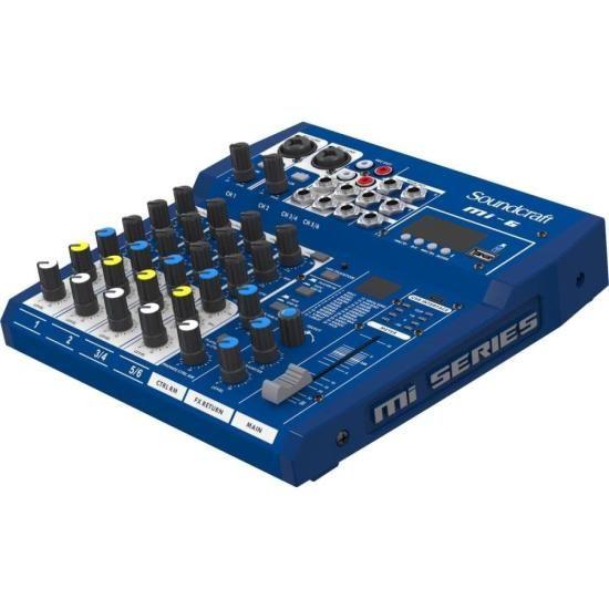 Imagem de Mesa de Som Soundcraft MI-6 06 Canais USB