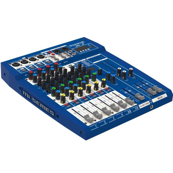 Imagem de Mesa de Som Soundcraft MI-8 Analógico com 8 Canais