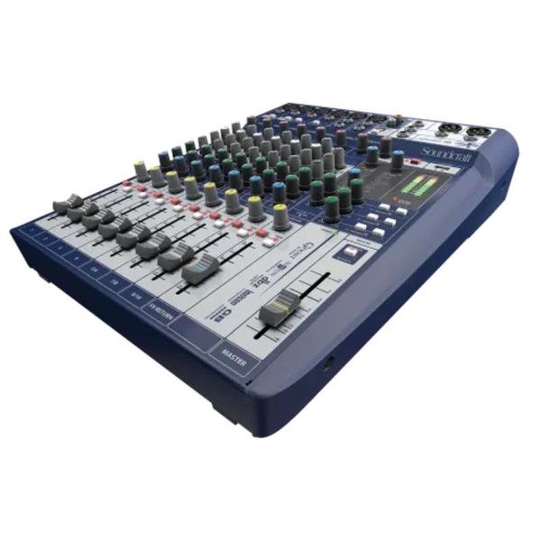 Imagem de Mesa de Som Soundcraft Signature 10 Canais Bivolt