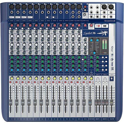 Imagem de Mesa de Som Soundcraft Signature 16