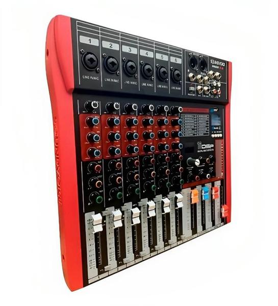 Imagem de Mesa de som soundvoice mr602 rubi 6 canais igreja