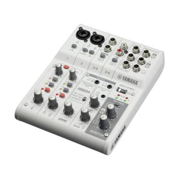 Imagem de Mesa de Som Yamaha AG06MK2 Branco