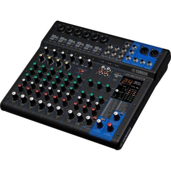 Imagem de Mesa de Som Yamaha MG12XUK 12 Canais 110V Preta