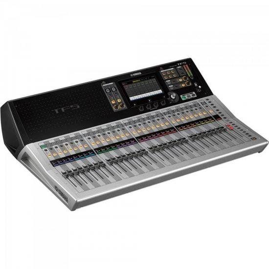 Imagem de Mesa de Som Yamaha TF5 Digital 48 Canais Bivolt Preta/Prata