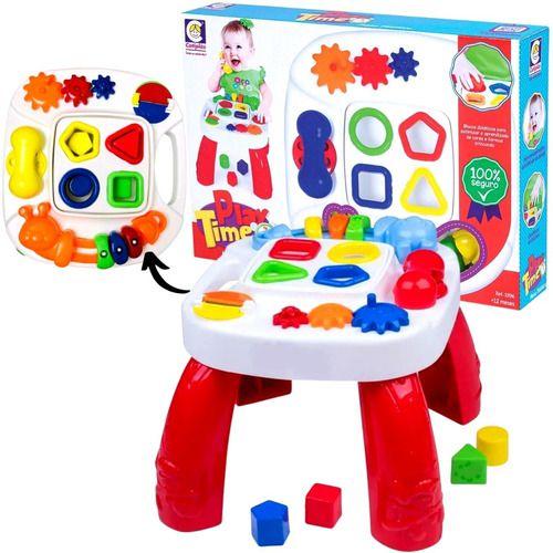 Imagem de Mesa Didática Infantil Mesinha Educativa Play Time