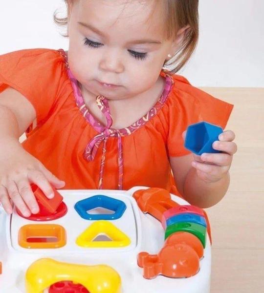 Mesa Didática Pedagógica Infantil Criança Play Time Cotiplas Imagem de Mesa Didática Pedagógica Infantil Criança Play Time Cotiplas