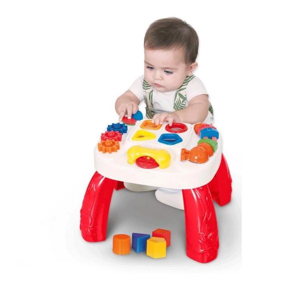 Mesa Didática Pedagógica Infantil Criança Play Time Cotiplas Imagem de Mesa Didática Pedagógica Infantil Criança Play Time Cotiplas