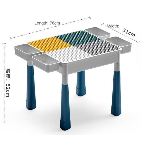 Imagem de Mesa do bloco de blocos de construção de brinquedos da montagem educacional infantil,