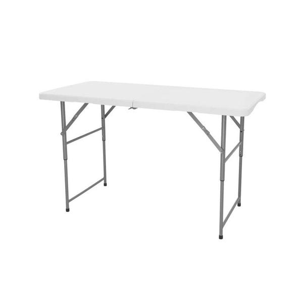 Imagem de Mesa Dobrável Cusco Branco 73x60x122cm Polietileno Fratini