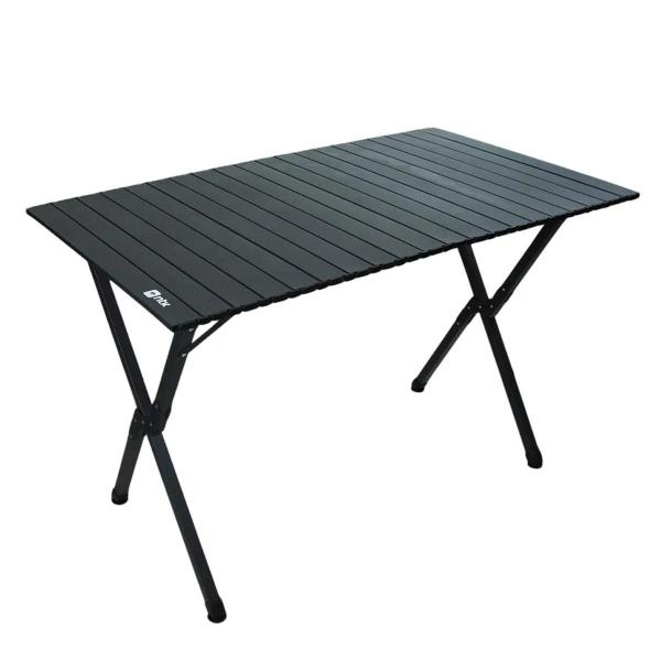 Imagem de Mesa Dobrável Frade G 1,10 m x 70 cm Estrutura de Aço Preto Nautika