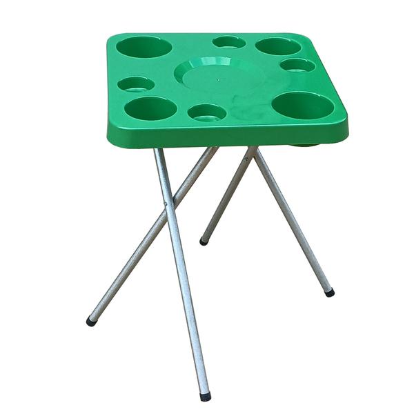 Imagem de Mesa Dobravel Para Petisco Piscina Praia Camping