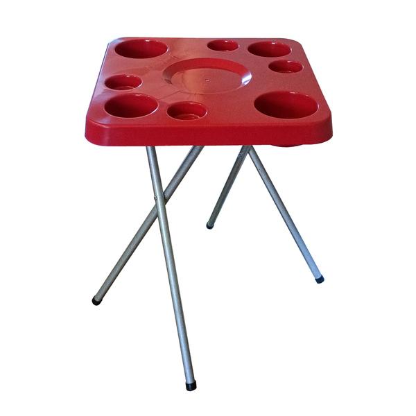 Imagem de Mesa Dobravel Para Petisco Piscina Praia Camping