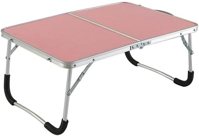 Imagem de Mesa Dobrável Portátil De Madeira Reforçada Computador Suporte Multifuncional de Notebook Cama Praia