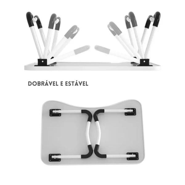 Imagem de Mesa Dobrável Portátil Suporte Notebook Cama Multiuso