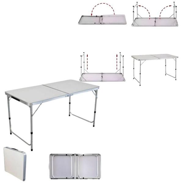 Imagem de Mesa Dobrável Reforçada para Camping e Piqueniques  Funcionalidade e Conforto em Um Só Produto