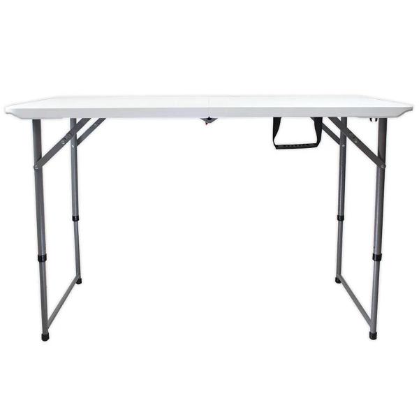 Imagem de Mesa Dobrável Robust Resistente 1,20mts Branca - NTK