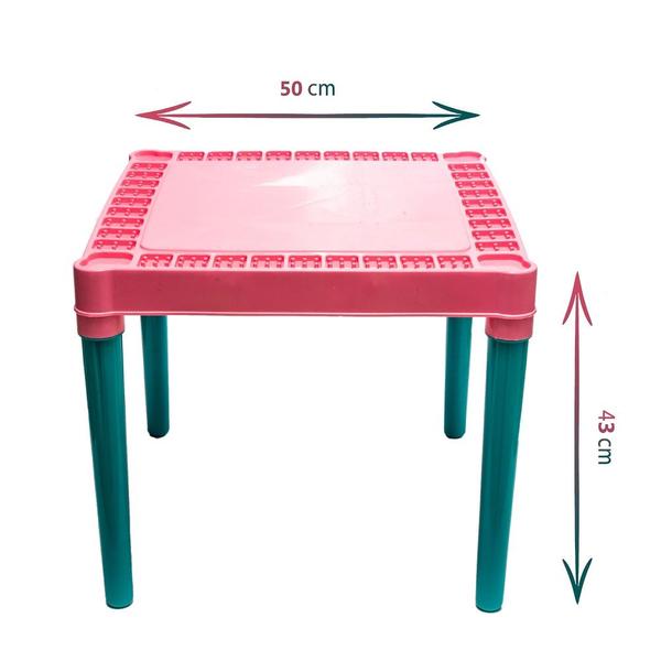 Imagem de Mesa e Cadeira Infantil D Atividades-Tritec  Menina