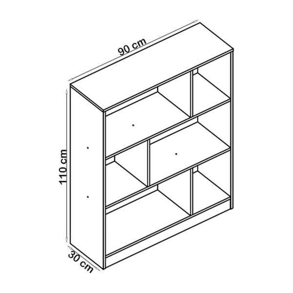 Imagem de Mesa e Estante Para Escritorio Gamer B28 Mell Preto NOVAM