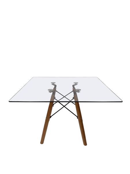 Imagem de Mesa Eiffel 70cm eiffel charles eames  Vidro Temperado Bar