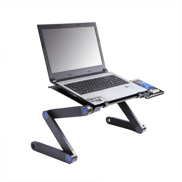 Imagem de Mesa Ergonomica Suporte Ergonomico P/ Mesinha Notebook  Altura Ajustavel