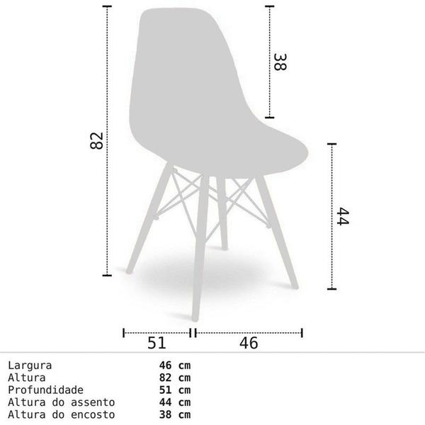 Imagem de Mesa Escrivaninha Fit 120cm Preto e Cadeira Charles FT1 Preta - Mpozenato